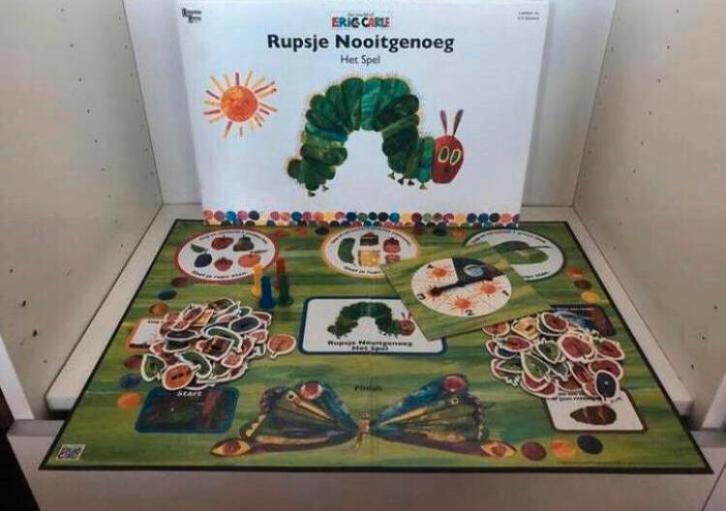 🐛 RUPSJE NOOITGENOEG bordspel spel compleet 3+, Hobby en Vrije tijd, Gezelschapsspellen | Bordspellen, Zo goed als nieuw, Drie of vier spelers