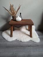Bijzettafel - hout - planten tafel, Ophalen of Verzenden, Zo goed als nieuw, Hout