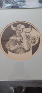 Lithografie 50x50 Gerbrand Bierenga, Antiek en Kunst, Kunst | Etsen en Gravures, Ophalen