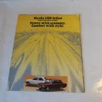 Mazda 1300 sedan 1973 folder brochure origineel, Ophalen of Verzenden, Gelezen, Mazda