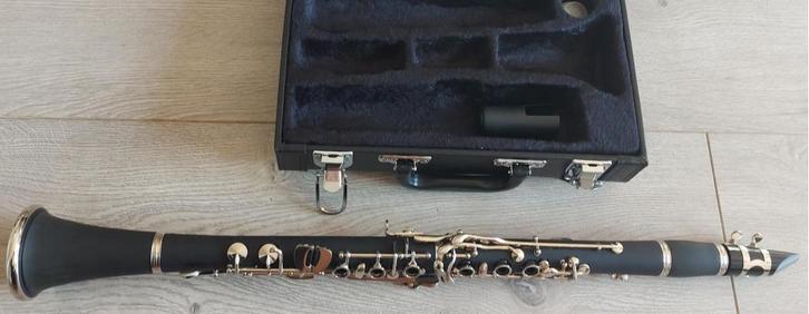 Nieuwe klarinet in koffer, duits Albert systeem Bb-stemming, Muziek en Instrumenten, Blaasinstrumenten | Klarinetten, Nieuw, Bes-klarinet