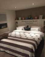 Achterwand Rivièra Maison look, Ophalen, Gebruikt, Tweepersoons, 180 cm