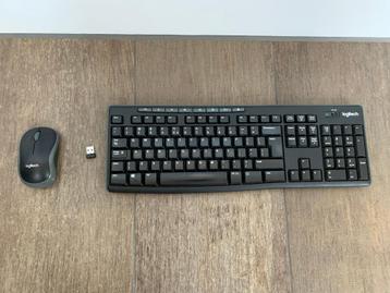 Logitech wireless keyboard K270 en muis M185 2044LZM0CU08 beschikbaar voor biedingen