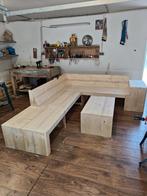 Verschillende loungebanken van geschaafd steigerhout, Tuin en Terras, Ophalen of Verzenden, Nieuw, Steigerhout