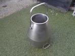 RVS melk emmer, Ophalen of Verzenden, Gebruikt, Kunststof