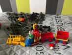 Duplo  Trein met Rails en Wagons, Ophalen of Verzenden, Zo goed als nieuw