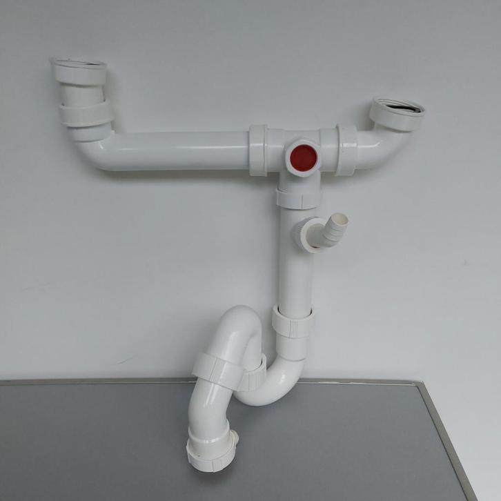 Sifon voor keuken spoelbak, Huis en Inrichting, Keuken | Keukenelementen, Zo goed als nieuw, Minder dan 100 cm, Minder dan 50 cm