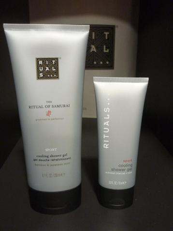 Nieuw Rituals Samurai Sport cooling shower gel, ice douche beschikbaar voor biedingen