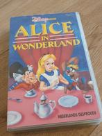 Alice in Wonderland videoband, Cd's en Dvd's, VHS | Kinderen en Jeugd, Alle leeftijden, Gebruikt, Ophalen of Verzenden