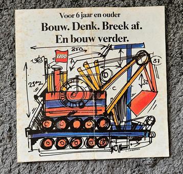 Lego folder, c74nl2 1974 Medium Dutch (97875-Ho) beschikbaar voor biedingen