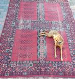 Perzisch tapijt hand geknoopt rood, Huis en Inrichting, Stoffering | Tapijten en Kleden, Ophalen, Gebruikt, 200 cm of meer, 200 cm of meer