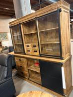 Vitrinekasten massief mango direct leverbaar, Huis en Inrichting, Kasten | Vitrinekasten, Ophalen, Outletliving7@gmail.com, Nieuw