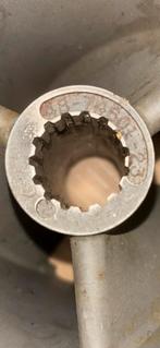 Rvs Schroeven propellers, Ophalen of Verzenden, Gebruikt, Motor en Techniek, Zeilboot of Motorboot