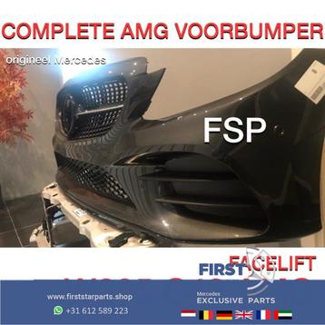 W205 C205 S205 C43 AMG BUMPER COMPLEET Mercedes C Klasse 43  beschikbaar voor biedingen