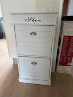 Leuke schoenenkast met 2 lades en een opbergvak boven, Ophalen, Gebruikt