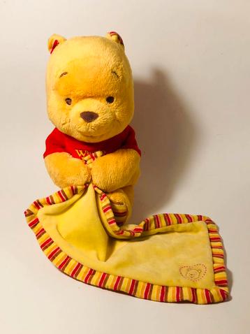 Lieve Winnie the Pooh Knuffel met knuffellapje, Disney beschikbaar voor biedingen