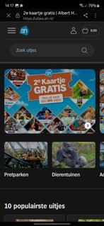 9 volle spaarkaarten iemand er belang bij 9x gratis entree, Tickets en Kaartjes, Eén persoon, Kortingskaart