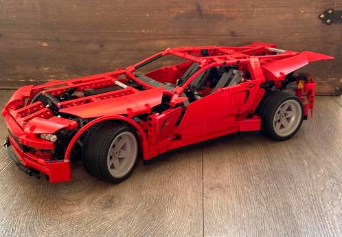 Lego technic 8070 supercar, Kinderen en Baby's, Speelgoed | Duplo en Lego, Gebruikt, Lego, Complete set, Ophalen of Verzenden