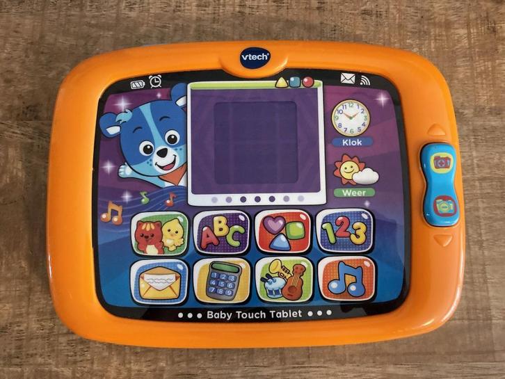 Vtech Baby Touch Tablet met licht en geluid in goede staat, Kinderen en Baby's, Speelgoed | Vtech, Gebruikt, 6 maanden tot 2 jaar