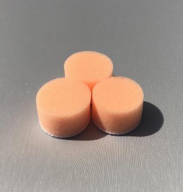 Nieuw : Foam pad Oranje Cutting Polishing Pad 1"' Ø 25MM