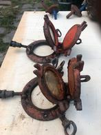 Zware patrijspoorten met stormklep, Watersport en Boten, Bootonderdelen, Ophalen of Verzenden, Gebruikt, Zeilboot of Motorboot