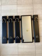 Mooie Zwarte j’70 kapstok 87 cm hoog en 65 cm breed., Verzamelen, Retro, Ophalen, Huis en Inrichting