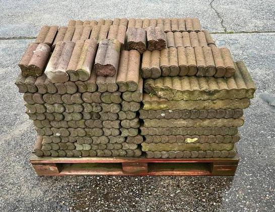 Tuin stenen, Tuin en Terras, Tegels en Klinkers, Ophalen, Gebruikt, Beton, Overige typen