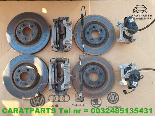 8W05CD 8W06CD A6 A7 4K remklauwen A4 A5 remmerij set 338mm, Auto-onderdelen, Elektronica en Kabels, Audi, Gebruikt, Ophalen of Verzenden