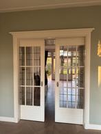 Originele ensuite jaren 30 deuren in roomwit, Doe-het-zelf en Verbouw, Deuren en Horren, Ophalen, Gebruikt, 80 tot 100 cm, 215 cm of meer