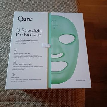 Qure Q-Rejuvalight Pro Facewear - LED Lichttherapie Masker beschikbaar voor biedingen
