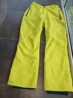 Groen/gele skibroek - Maat L, Kleding | Heren, Wintersportkleding, Ophalen of Verzenden, Zo goed als nieuw, Broek