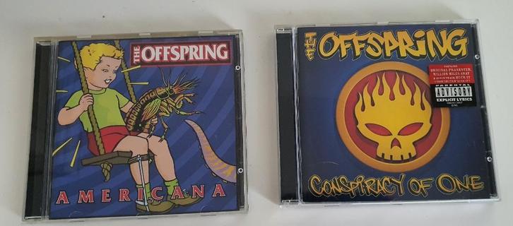 2 cd’s van The Offspring – Americana en Conspiracy of One, Cd's en Dvd's, Cd's | Hardrock en Metal, Gebruikt, Ophalen of Verzenden