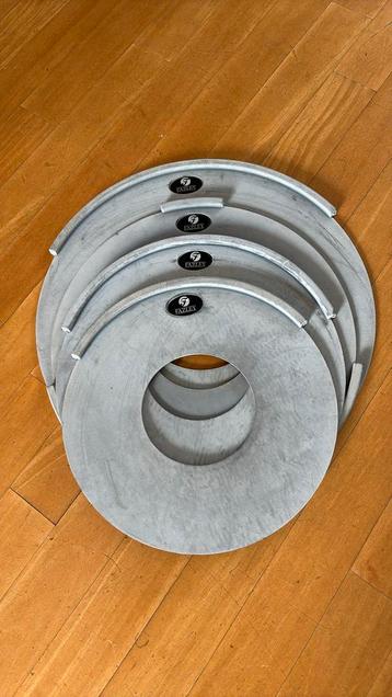 set dempmatten van Fazley 12 /13/14/16"/ geen herrie meer beschikbaar voor biedingen