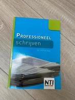 Boek: professioneel schrijven NTI (nieuw!), Nieuw, Ophalen of Verzenden