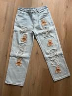 SHEIN spijkerbroek met beertjes - Maat M, Kleding | Heren, Spijkerbroeken en Jeans, Ophalen of Verzenden, Zo goed als nieuw, Blauw