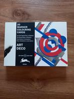 Kleurboek art deco, Ophalen of Verzenden, Nieuw, Boek of Gids