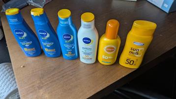 Zonnebrand crème  beschikbaar voor biedingen