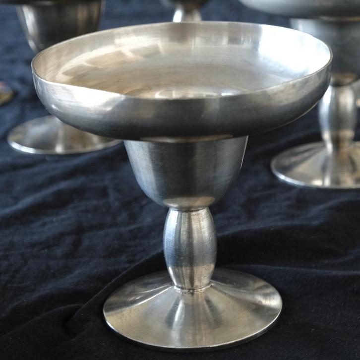 Alessi ijscoupes, Huis en Inrichting, Keuken | Servies, Gebruikt, Overige typen, Overige stijlen, Overige materialen, Ophalen of Verzenden