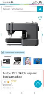 Borduurmachine - 1x gebruikt, Ophalen of Verzenden, Zo goed als nieuw, Machineborduren, Borduurmachine