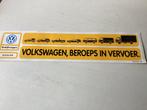 Sticker Volkswagen Bedrijfswagens, Verzamelen, Stickers, Verzenden, Zo goed als nieuw, Auto of Motor