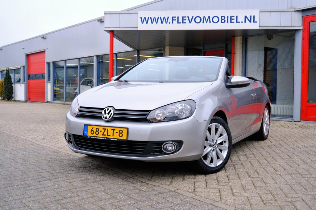 Volkswagen Golf Cabriolet 1.2 TSI BlueMotion Clima|Leder-Alc, Auto's, Voorwielaandrijving, Euro 5, 4 cilinders, Cabriolet