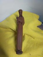 11801) mooi zeer oud houten beeld  hoog  24cm, Ophalen of Verzenden