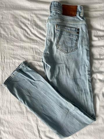 ltb jeans low rise slim fit w28 l32 light wash & distressed beschikbaar voor biedingen