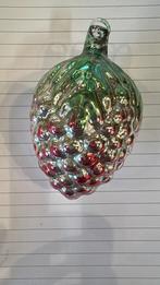 Mooie glazen Ajeco aardbei kerstbal, Ophalen of Verzenden, Gebruikt