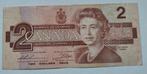Canadees Biljet van 2 Dollar, 1986, Postzegels en Munten, Bankbiljetten | Amerika, Ophalen of Verzenden, Noord-Amerika, Los biljet