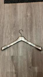 10 zware oude zilverkleurige hangers kledinghangers kapstok, Gebruikt, Minder dan 100 cm, Metaal, Ophalen