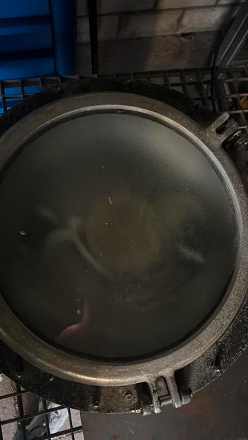 Stoere handgemaakte Ronde lampen van patrijspoorten beschikbaar voor biedingen