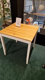 8x Houten Tafel - Vierkant - 72x72cm, Gebruikt, 50 tot 100 cm, Eenvoudig, Vierkant