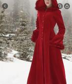 Elegante rode jas met gouden knopen, Kleding | Dames, Ophalen of Verzenden, Nieuw, Maat 42/44 (L), Rood