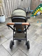 Dubatti kinderwagen leger groen, Gebruikt, Verstelbare duwstang, Ophalen, Kinderwagen